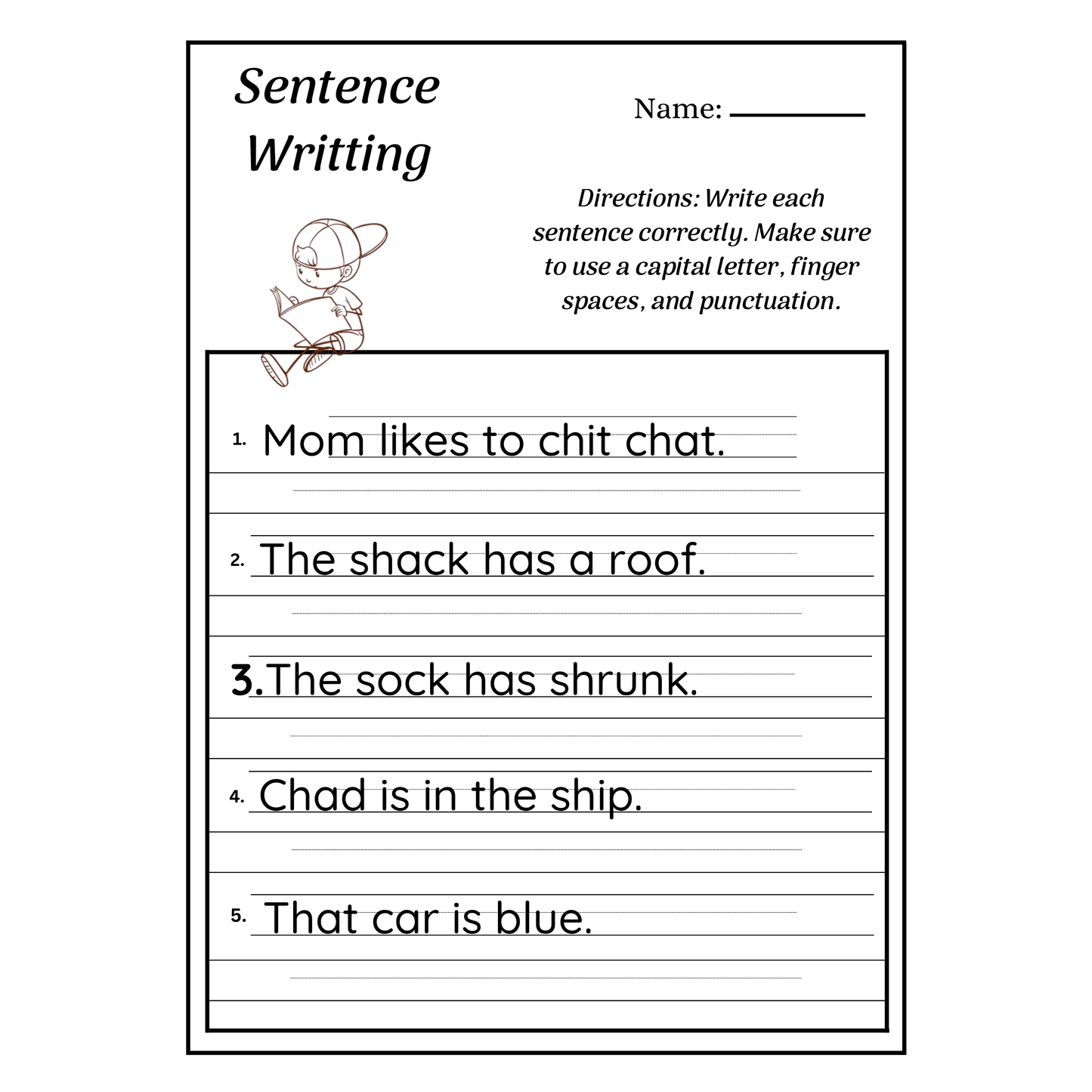 Alphabet Ages 4-7