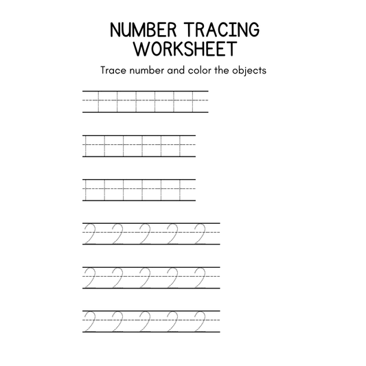 Numbers Ages 4-6